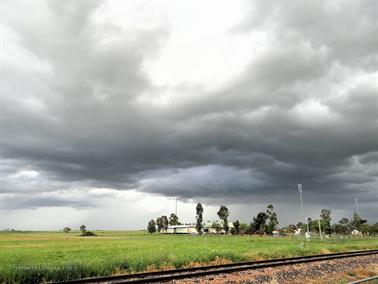Storm over Ilfracombe, Queensland, Australia